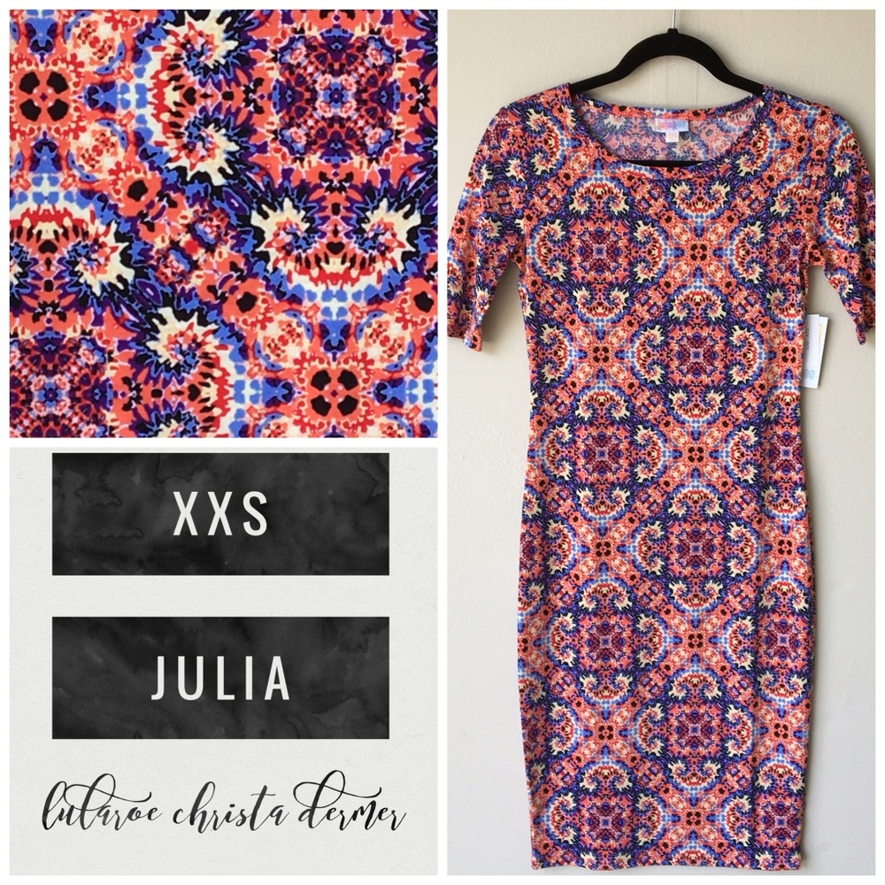 NWT Lularoe Julia Dress